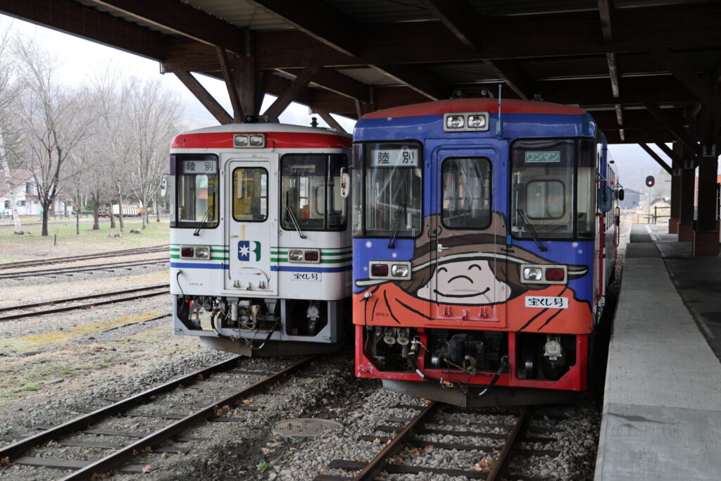ふるさと銀河線りくべつ鉄道の車両