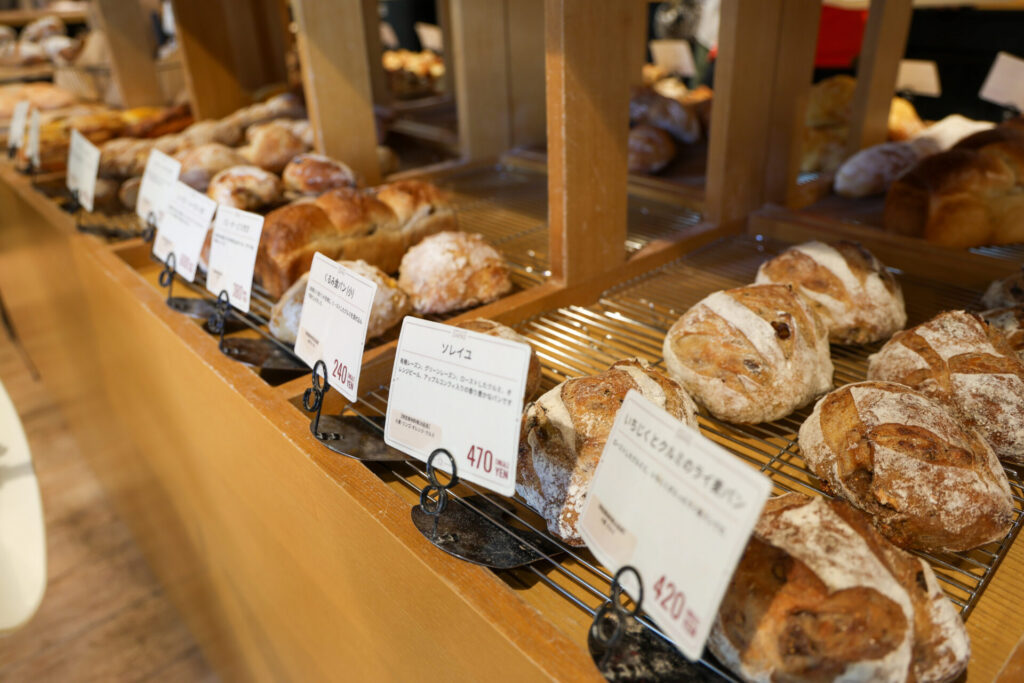 パンの値札